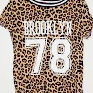 🐆 Leopard Print T-Shirt Dress Brooklyn